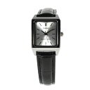 CASIO カシオLTP-V007L-7E1 腕時計 時計 レディース レザー スクエア シルバー ブラック クオーツ ビジネスプレゼント ギフト 1年保証 送料無料(2)