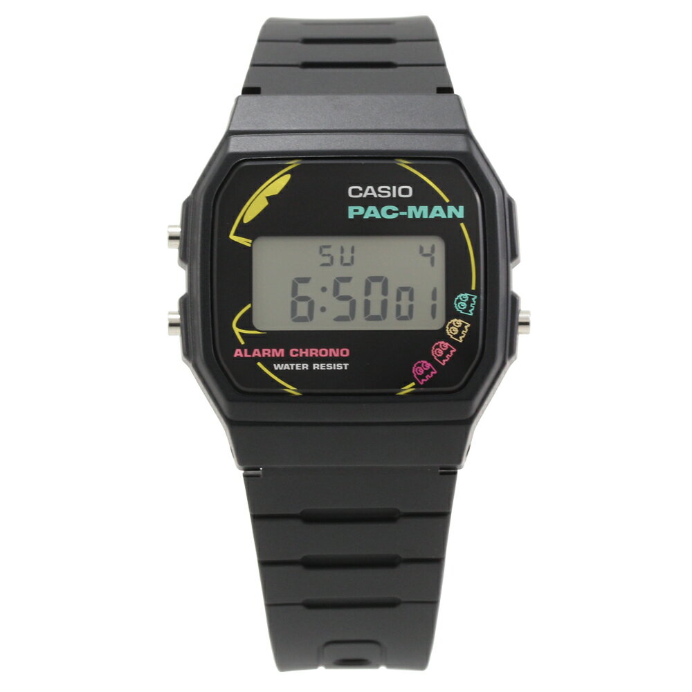 CASIO CLASSIC カシオ　クラシック F-91WPC-1A パックマン　コラボレーション　デジタル　ユニセックス 腕時計 プレゼント ギフト 1年保証 送料無料