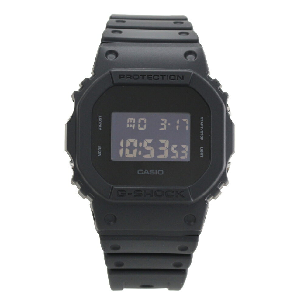 CASIO G-SHOCK DW-5600UBB-1 ソリッドカラーズ ブラックモデル ワントーン シンプル 腕時計 プレゼント ギフト 1年保証 送料無料
