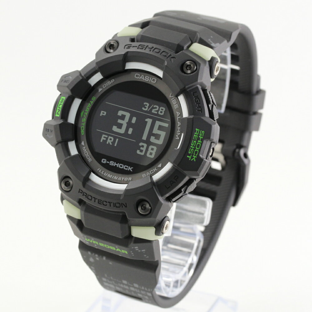 CASIO カシオ G-SHOCK ジーショック Gショック G-SQUAD Gスクワッド ジースクワッド GBD-100 SERIES腕時計 時計 メンズ 防水 クオーツ デジタル スマートフォンリンク Bluetooth ブラック GBD-100LM-1プレゼント ギフト 1年保証 送料無料