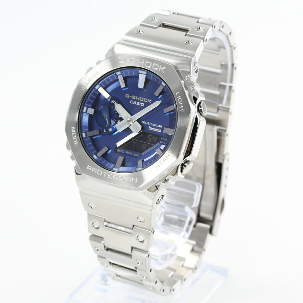 CASIO G-SHOCK GM-B2100AD-2A フルメタルシリーズ　アナデジ　メンズ　モバイルリンク　Bluetooth　ソーラー 腕時計 プレゼント ギフト 1年保証 送料無料