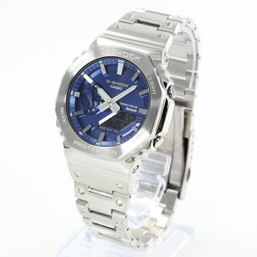 CASIO G-SHOCK GM-B2100AD-2A フルメタルシリーズ アナデジ メンズ モバイルリンク Bluetooth ソーラー 腕時計 プレゼント ギフト 1年保証 送料無料