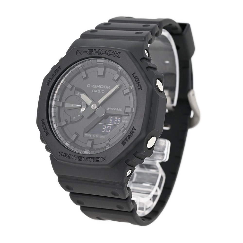 CASIO G-SHOCK GA-2100-1A1 2100 Series オールブラック 腕時計 プレゼント ギフト 1年保証 送料無料