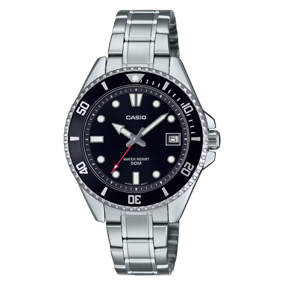 CASIO カシオ MDV-10D-1A1 アナログ クオーツ STANDARDメンズ腕時計 プレゼント ギフト 1年保証 送料無料