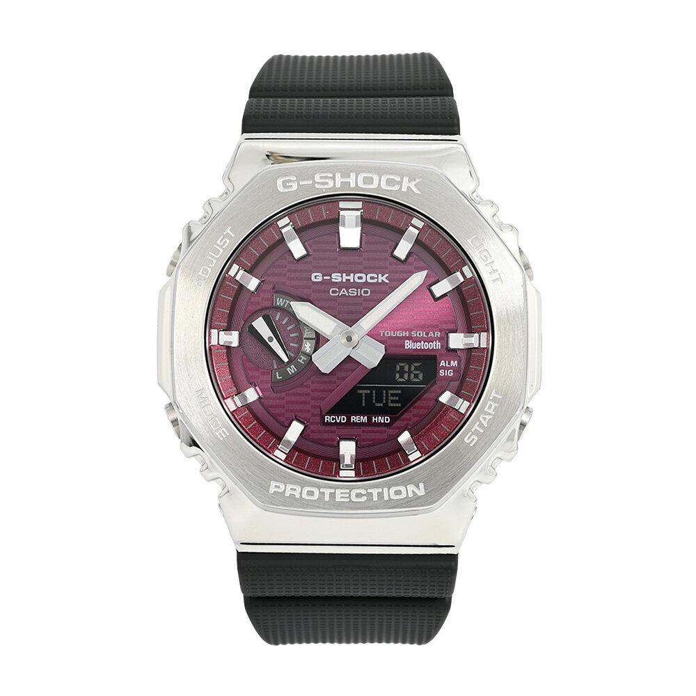 Rakuten - CASIO G-SHOCK GBM-2100A-4B アナデジ クオーツ 2100 Series スマートフォンリンク タフソーラーメンズ腕時計 プレゼント ギフト 1年保証 送料無料