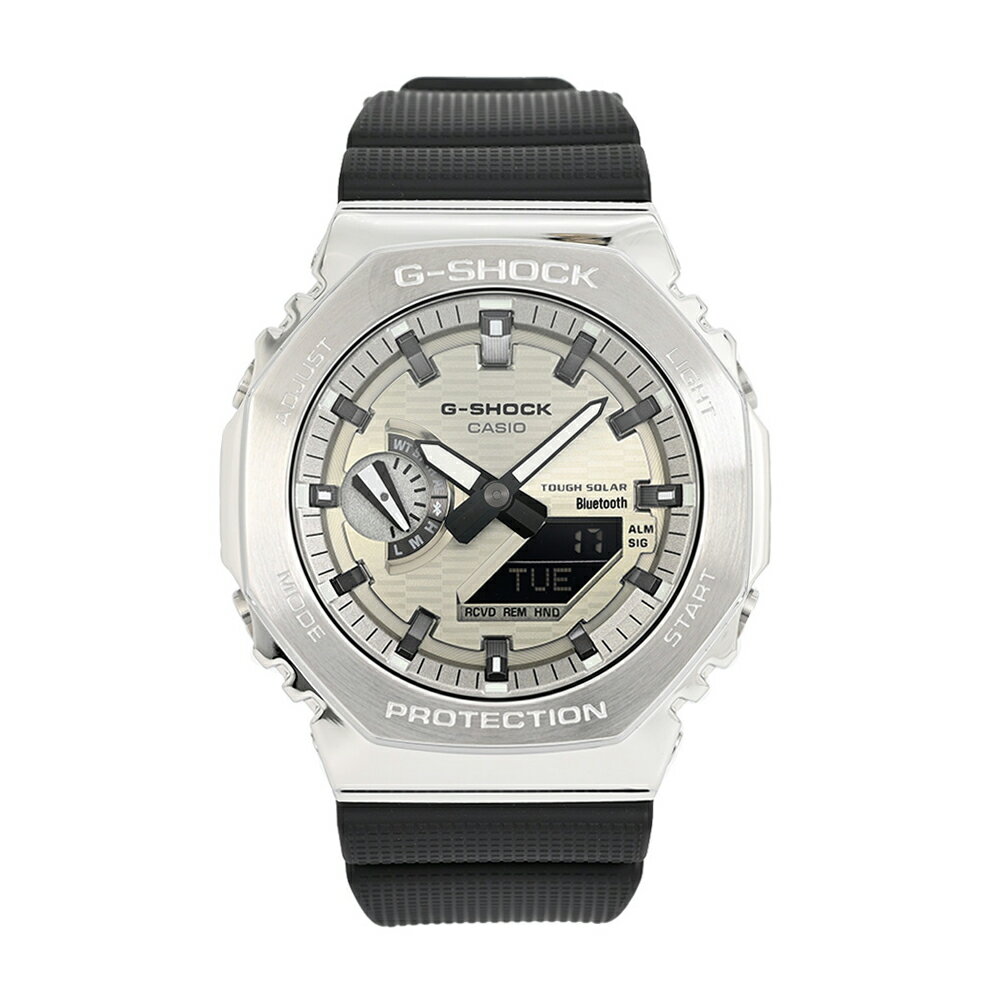 Rakuten - CASIO G-SHOCK GBM-2100A-8B アナデジ クオーツ 2100 Series スマートフォンリンク タフソーラーメンズ腕時計 プレゼント ギフト 1年保証 送料無料