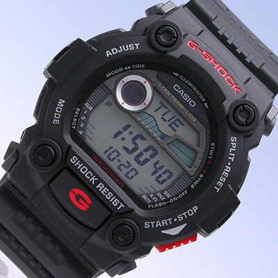 CASIO カシオ G-SHOCK ジーショック Gショック 腕時計 時計 メンズ デジタル タイドグラフ ムーンフェイズ ベーシックモデル 防水 カジュアル アウトドア スポーツ ブラック 黒 耐低温 G-7900-1プレゼント ギフト 1年保証 送料無料 母の日