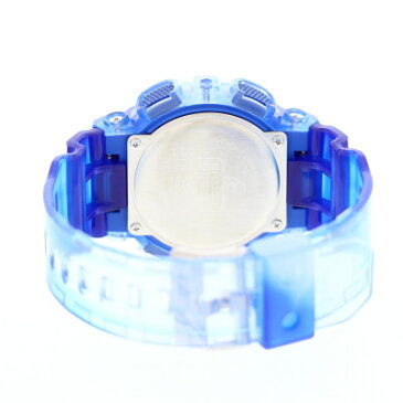 CASIO カシオ G-SHOCK ジーショック Gショック 腕時計 時計 メンズ アナログ デジタル アナデジ G-LIDE Gライド ジーライド 防水 カジュアル アウトドア スポーツ ブルー 青 スケルトン 透明 タイドグラフ GAX-100MSA-2A プレゼント ギフト 1年保証 送料無料