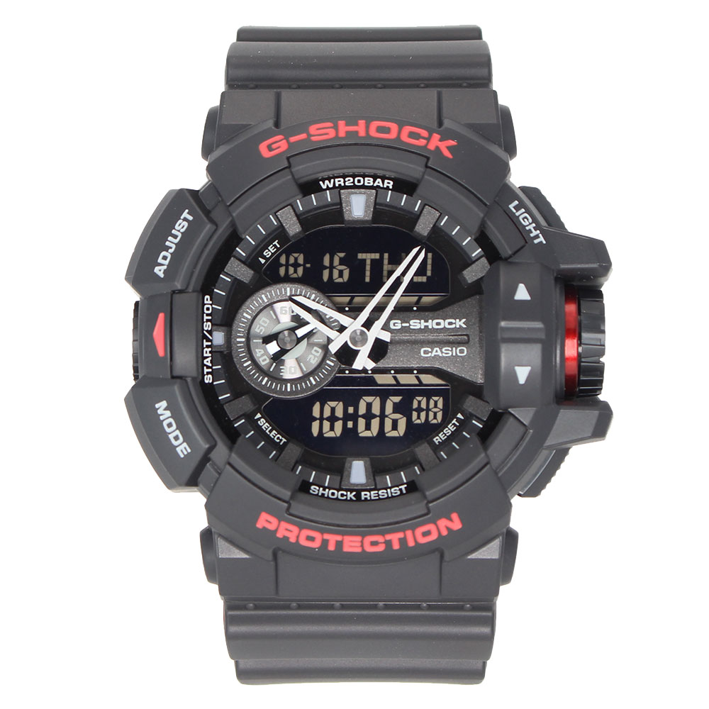 CASIO カシオ / G-SHOCK ジーショック GA-400HR-1A Black & Red Series ブラック＆レッドシリーズCASIO カシオ / G-SHOCK ジーショック GA-400HR-1A Black & Red Series ブラック＆レッドシリーズ