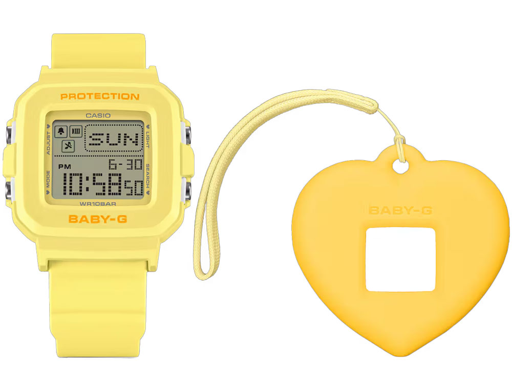 CASIO Baby-G BGD-10KH-9--J デジタル クオーツ BABY-G＋PLUS ハート型の時計ホルダー付き レディース腕時計 プレゼント ギフト 1年保証 送料無料(2)