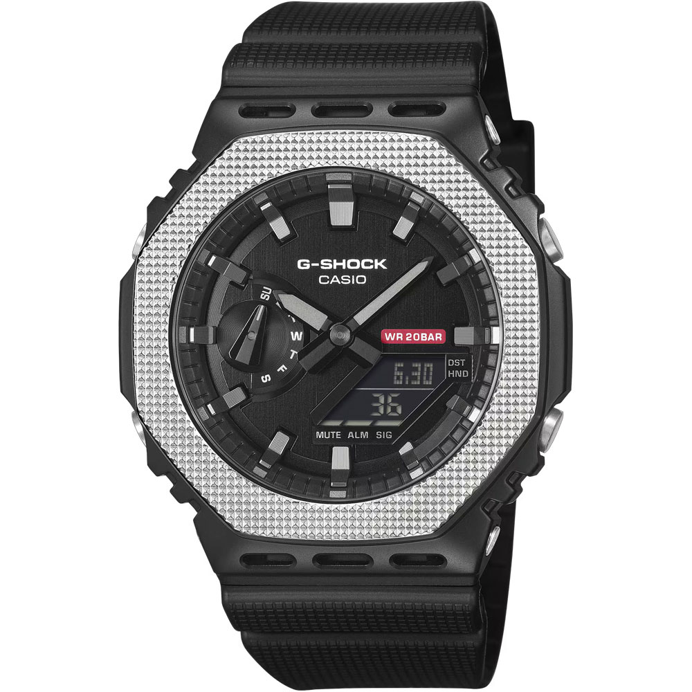 Rakuten - CASIO G-SHOCK GM-2100BM-1A アナデジ クオーツ モダン インダストリアルデザイン 2100 Series メンズ腕時計 プレゼント ギフト 1年保証 送料無料