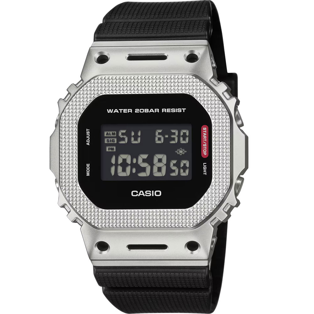 Rakuten - CASIO G-SHOCK GM-5600M-1 デジタル クオーツ モダン インダストリアルデザイン 5600 Series メンズ腕時計 プレゼント ギフト 1年保証 送料無料