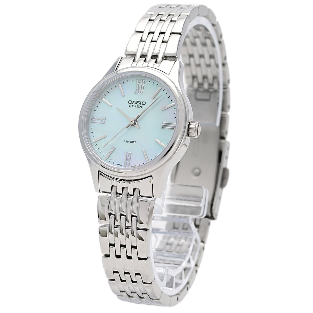 CASIO カシオ BLS-100DS-2A アナログ クオーツ レディース腕時計 プレゼント ギフト 1年保証 送料無料
