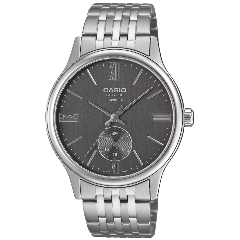 Rakuten - CASIO カシオ BMS-100D-8A アナログ クオーツ メンズ腕時計 プレゼント ギフト 1年保証 送料無料
