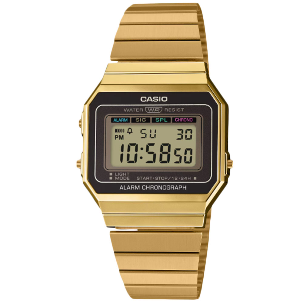 樂天商城 - CASIO カシオ STANDARD スタンダード チープカシオ 腕時計 メンズ レディース ユニセックス デジタル ベーシック 定番 スクエア カジュアル シンプル クラシック メタル ゴールド 金 A700WG-9Aプレゼント ギフト 1年保証 送料無料 【ネコポス発送・BOXなし】