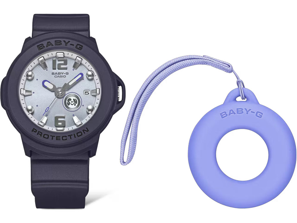 樂天商城 - CASIO Baby-G BGA-15K-2A アナデジ クオーツ カシオ ベビージー BABY-G＋PLUS シリコーンの専用ホルダー付き レディース腕時計 プレゼント ギフト 1年保証 送料無料