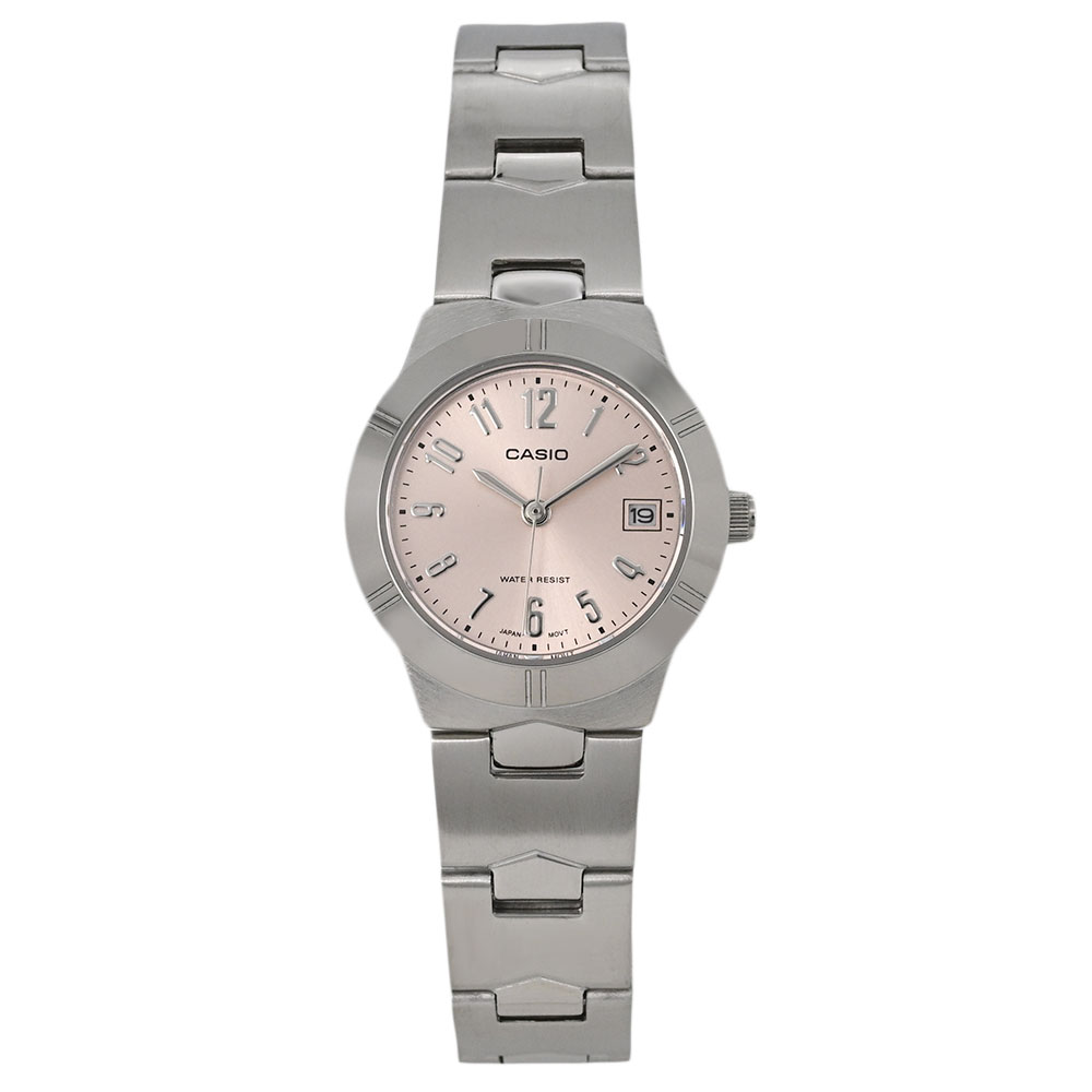 CARTIER - CASIO QUARTZ / カシオクオーツ LTP-1241D-4A3 腕時計 レディース チープカシオ チプカシ アナログ ステンレス ピンクベージュ