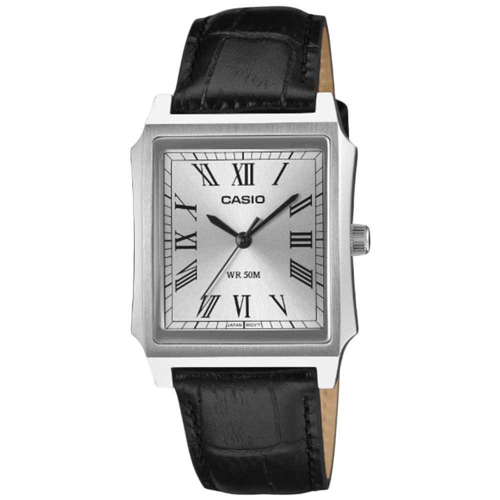 樂天商城 - CASIO CASIO QUARTZ MTP-B190L-7B アナログ クオーツ シルバー メンズ腕時計 プレゼント ギフト 1年保証 送料無料