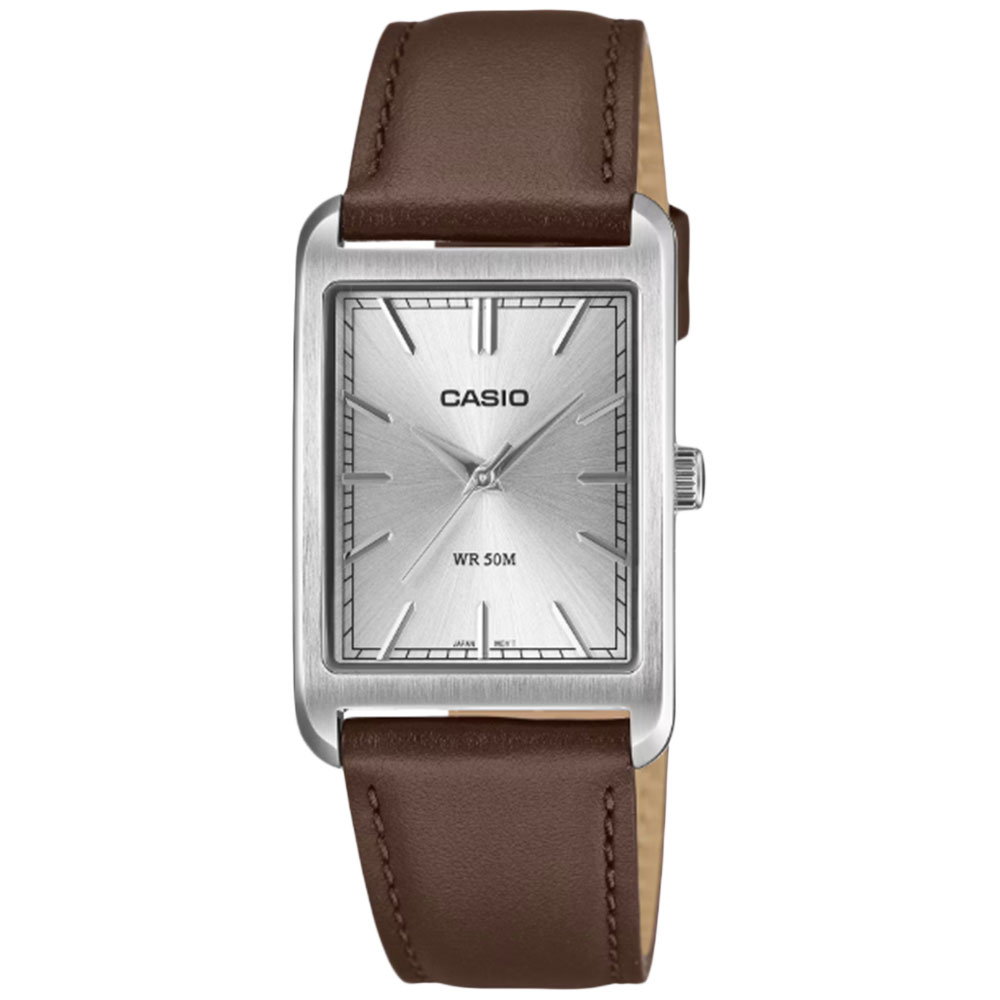 Rakuten - 【SSクーポン配布中】CASIO CASIO QUARTZ MTP-B215L-7A アナログ クオーツ シルバー メンズ腕時計 プレゼント ギフト 1年保証 送料無料