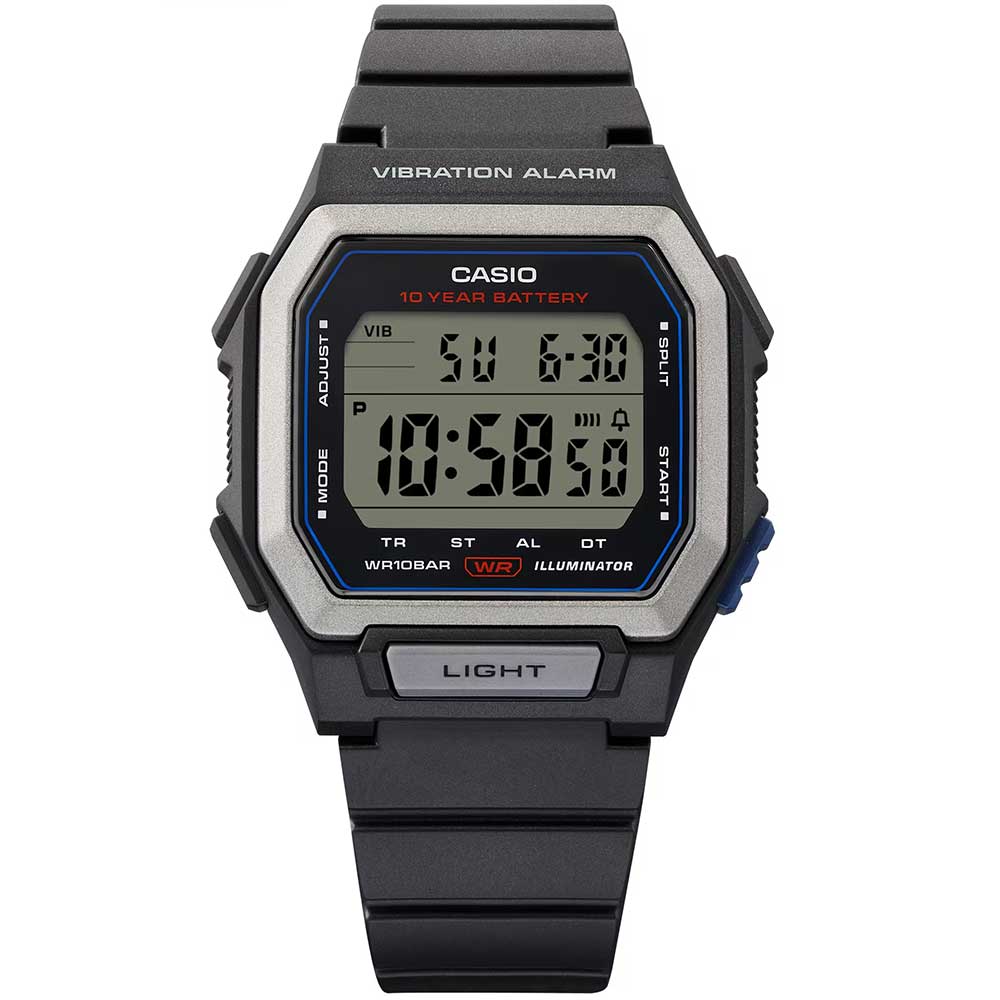 Other - CASIO カシオ W-738H-1A デジタル クオーツ エコパッケ−ジ　Collection STANDARD　バイブレーション機能　ブラック メンズ腕時計 プレゼント ギフト 1年保証 送料無料