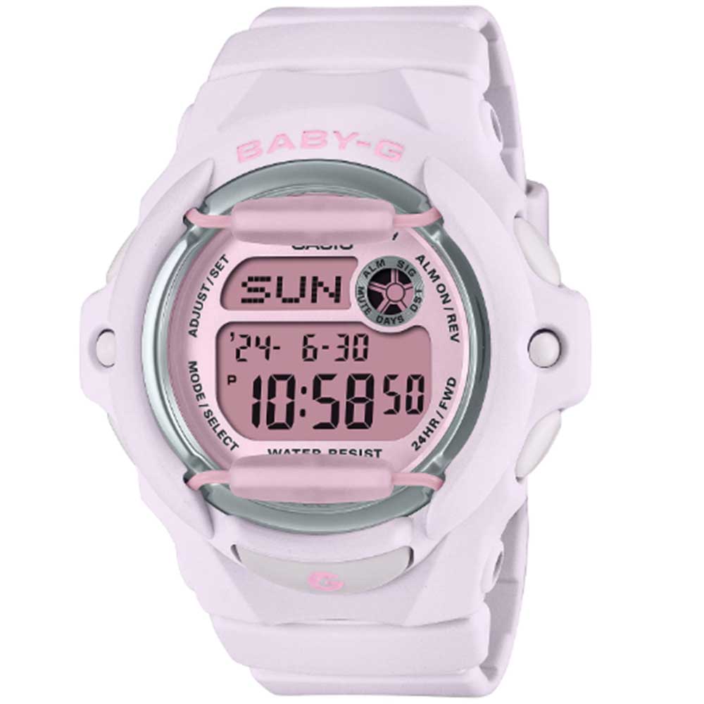 樂天商城 - CASIO カシオ Baby-G ベビージー ベビーG BG-169 Series腕時計 レディース 防水 クオーツ デジタル パープル ピンク BG-169U-4B