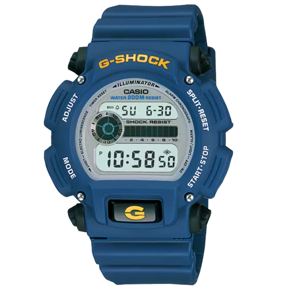 樂天商城 - CASIO カシオ G-SHOCK ジーショック Gショック腕時計 時計 メンズ 防水 クオーツ デジタル ネイビーブルー グレーシルバー DW-9052-2プレゼント ギフト 1年保証 送料無料