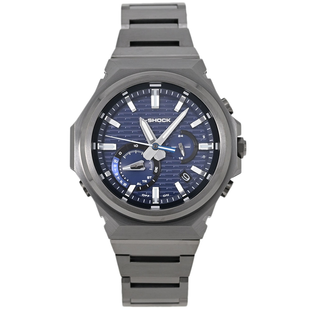 時計倉庫TOKIAのCASIO G-SHOCK GST-B1000BD-2A アナログ ソーラー SLEEK STYLE モバイルリンク メタルバンド　G-STEEL メンズ腕時計 プレゼント ギフト 1年保証 送料無料｜アングル2