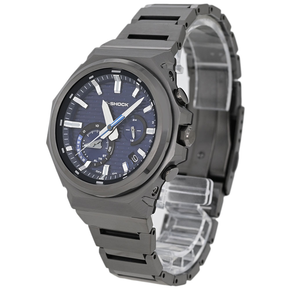 時計倉庫TOKIAのCASIO G-SHOCK GST-B1000BD-2A アナログ ソーラー SLEEK STYLE モバイルリンク メタルバンド　G-STEEL メンズ腕時計 プレゼント ギフト 1年保証 送料無料｜アングル3
