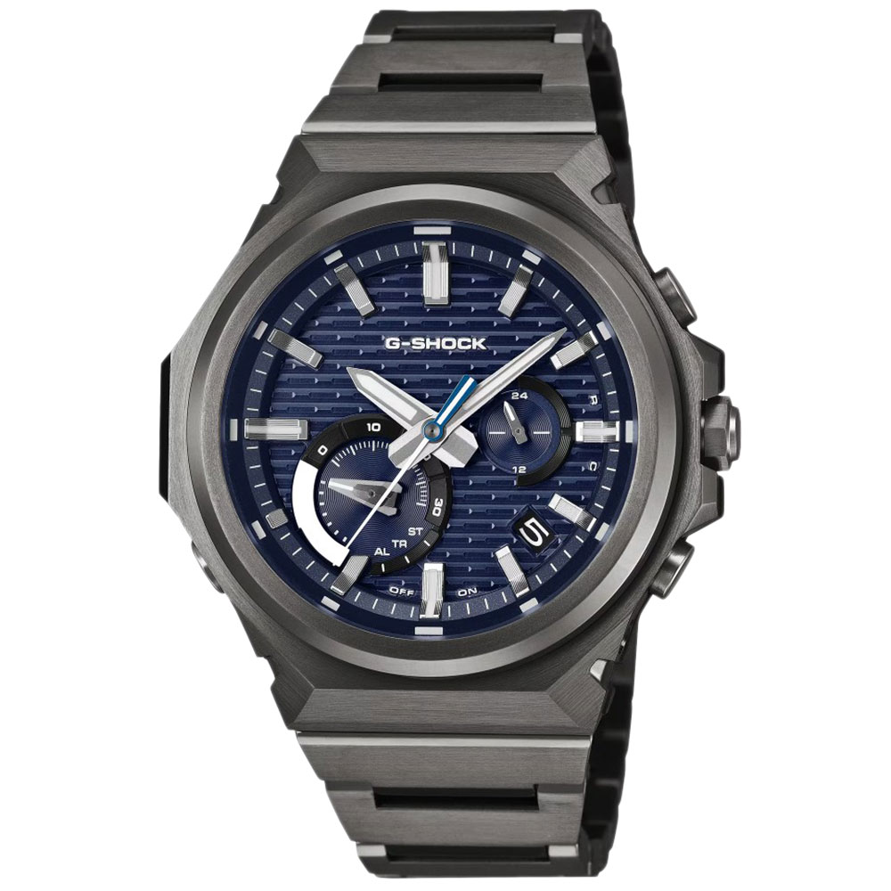 樂天商城 - CASIO G-SHOCK GST-B1000BD-2A アナログ ソーラー SLEEK STYLE モバイルリンク メタルバンド　G-STEEL メンズ腕時計 プレゼント ギフト 1年保証 送料無料