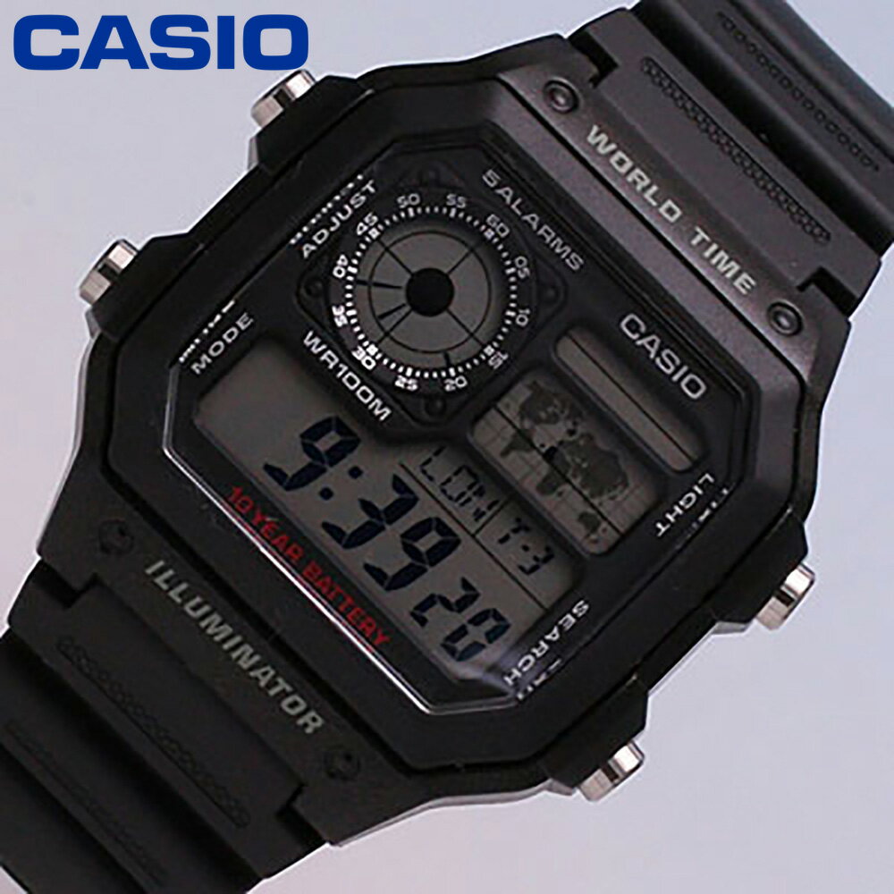 MAX300OFFݥ桪11/16 23:59ޤ CASIO ӻ  AE-1200WH-1A ɥȥ٥顼 ǥ  奢  ֥åץ쥼 ե 1ǯݾ ̵