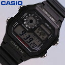 CASIO カシオ腕時計 時計 AE-1200WH-1A ワールドトラベラー デジタル クオーツ カ ...