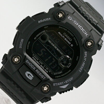 CASIO カシオ G-SHOCK ジーショック腕時計 時計 GW-7900B-1メンズ 電波 ソーラー マルチバンド6 タイドグラフ ムーンデータ オールブラックプレゼント ギフト 1年保証 送料無料