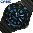 CASIO QUARTZ カシオクオーツ腕時計 時計 MRW-200H-2B カシオ スポーツ メンズ 樹脂 ブラックプレゼント ギフト 1年保証 送料無料