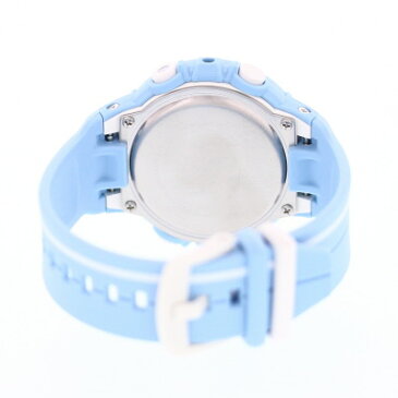 CASIO カシオ Baby-G ベビージー ベビーG 腕時計 時計 レディース アナログ デジタル アナデジ G-SQUAD Gスクワッド ジースクワッド 防水 カジュアル アウトドア スポーツ ブルー 青 水色 歩数計 BGS-100RT-2A プレゼント ギフト 1年保証 送料無料