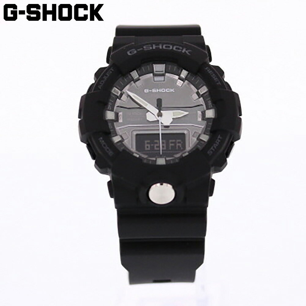 CASIO カシオ G-SHOCK ジーショック Gショック 腕時計 時計 メンズ アナログ デジタル アナデジ コンパクト ケース 防水 カジュアル アウトドア スポーツ ブラック 黒 シルバー 銀 GA-810MMA-1A プレゼント ギフト 1年保証 送料無料