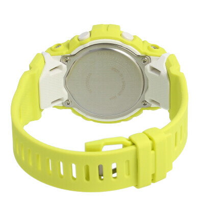 【全商品ポイント10倍!お買い物マラソン開催!】CASIO カシオ / G-SHOCK ジーショック GMA-B800-9A アナデジ 腕時計 メンズ イエロー×ホワイト Bluetooth 歩数計測機能 【あす楽対応_東海】
