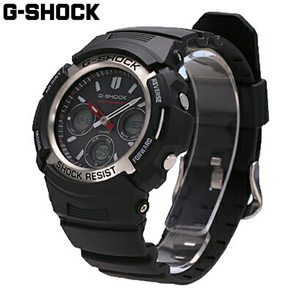 【全商品ポイント10倍！楽天お買い物マラソン】CASIO / カシオ G-SHOCK ジーショック AWG-M100-1A / 時刻修正不要！電池交換不要！ MULTI BAND 6 タフソーラー 【あす楽対応_東海】 【28日01:59迄】