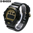 カシオ G-SHOCK 腕時計（メンズ） CASIO カシオ G-SHOCK ジーショック Gショック 腕時計 時計 メンズ デジタル 三つ目 定番 ベーシックモデル 防水 カジュアル アウトドア スポーツ ブラック 黒 ゴールド 金 DW-6900CB-1プレゼント ギフト 1年保証 送料無料 母の日