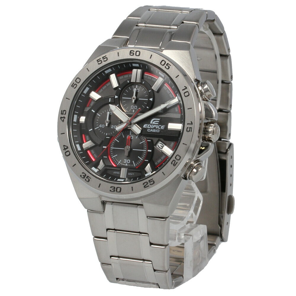 CASIO カシオ / EDIFICE エディフィス EFR-564D-1A クロノグラフ ブラック×レッド×シルバー 腕時計 メンズ ステンレス 【あす楽対応_東海】