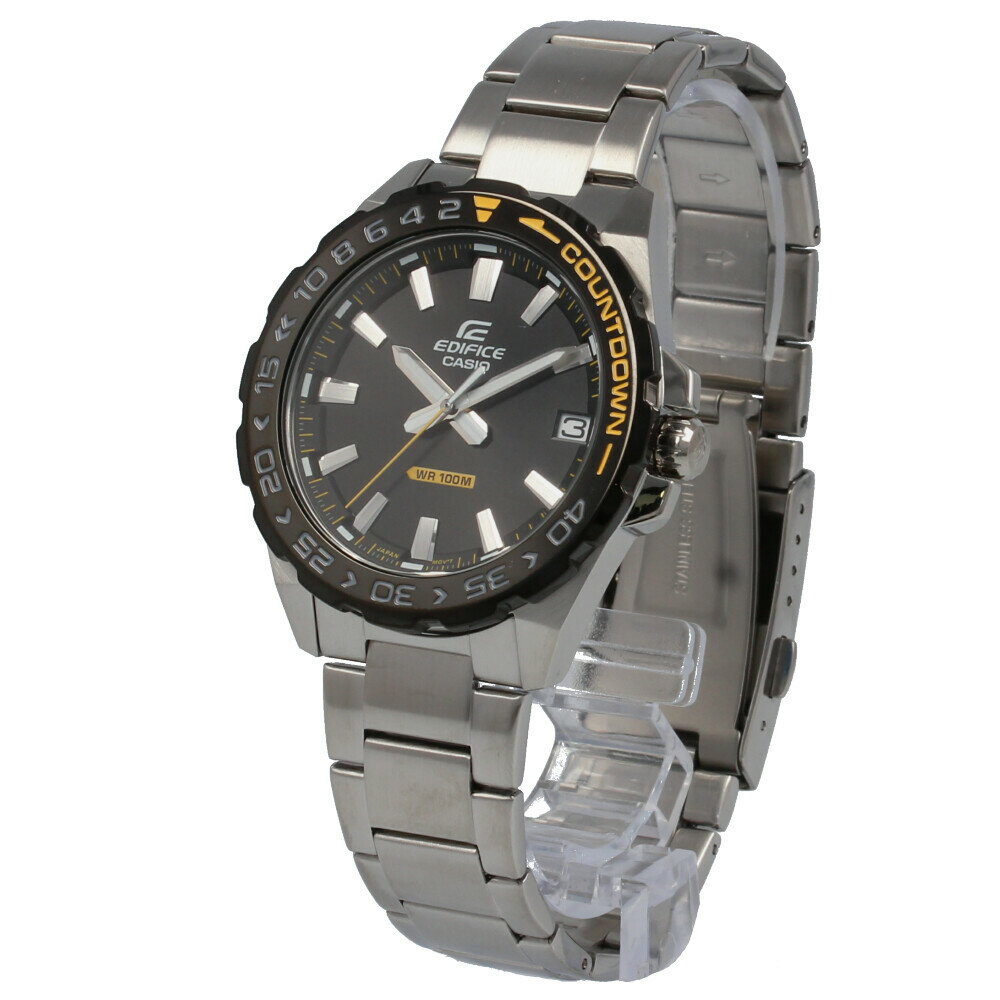 CASIO カシオ / EDIFICE エディフィス EFV-120DB-1A ブラック×イエロー×シルバー 腕時計 メンズ ステンレス クオーツ 【あす楽対応_東海】