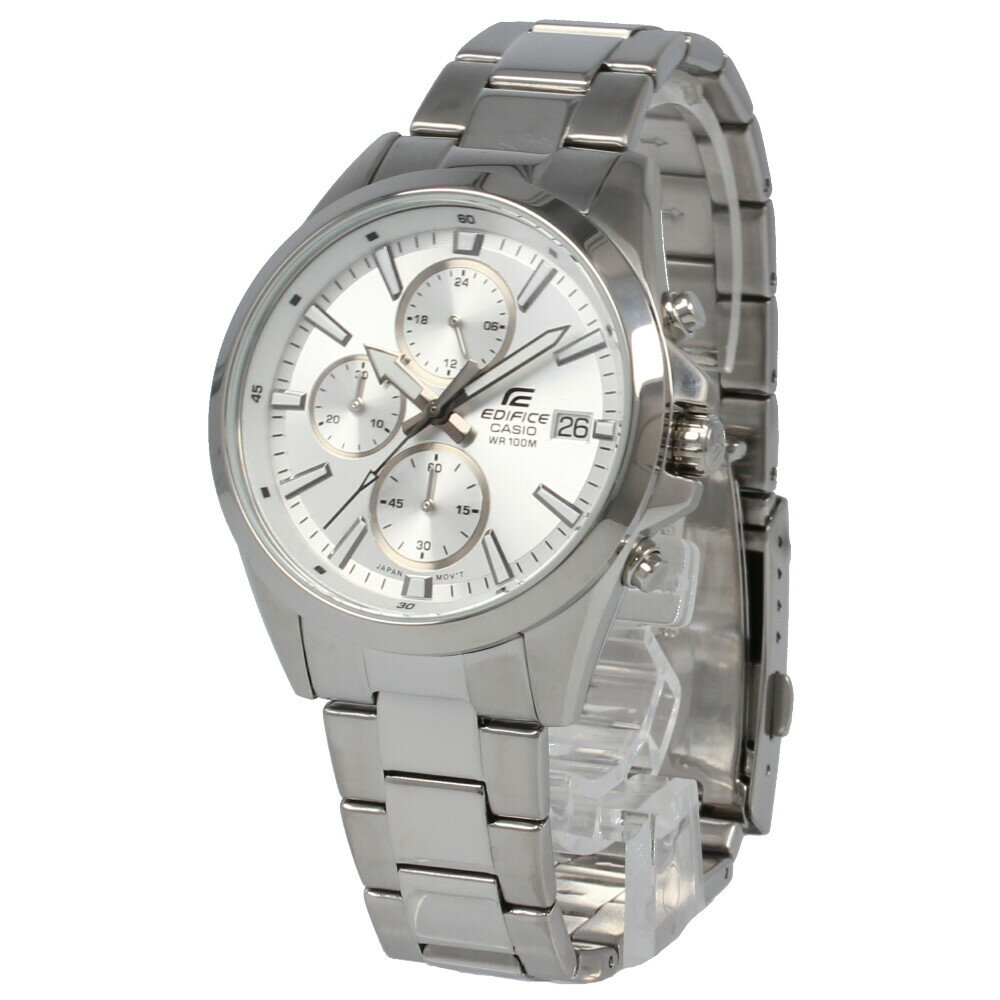 CASIO カシオ / EDIFICE エディフィス EFV-560D-7A クロノグラフ オールシルバー 腕時計 メンズ ステンレス 【あす楽対応_東海】