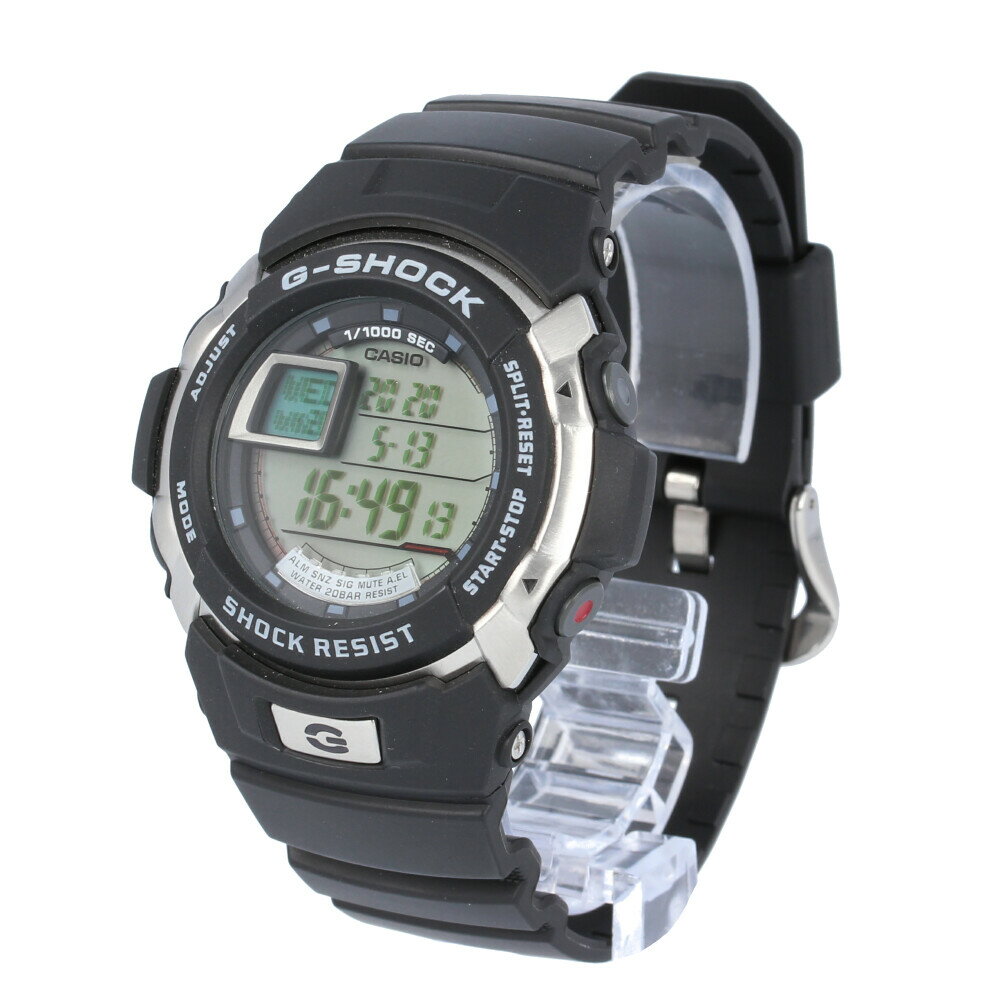 CASIO カシオ G-SHOCK ジーショック Gショック 腕時計 時計 メンズ デジタル レース ラウンド ベーシックモデル 防水 カジュアル アウトドア スポーツ ブラック 黒 樹脂ベルト G-7700-1 プレゼント ギフト 1年保証 送料無料