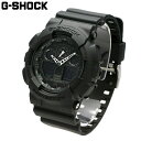 18日限定でMAX500円クーポン配布中！CASIO カシオ G-SHOCK ジーショック Gショック 腕時計 時計 メンズ アナログ デジタル アナデジ ビッグフェイス 防水 カジュアル アウトドア スポーツ ブラック 黒 定番 GA-100-1A1プレゼント ギフト 1年保証 送料無料 母の日