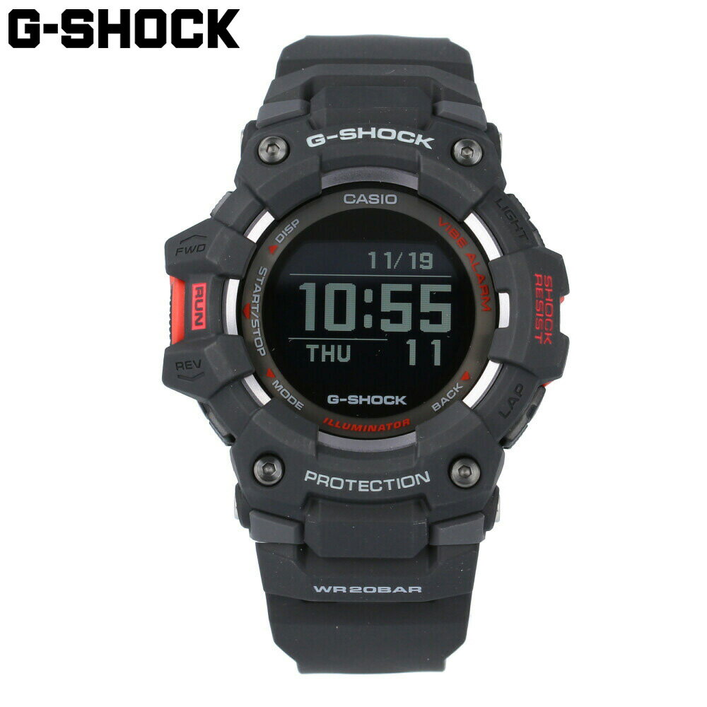 CASIO カシオ G-SHOCK ジーショック GBD-100-1G-SQUAD ジースクワッド 腕時計 時計 メンズ Bluetooth モバイルリンク ブラック デジタル 防水プレゼント ギフト 1年保証 送料無料