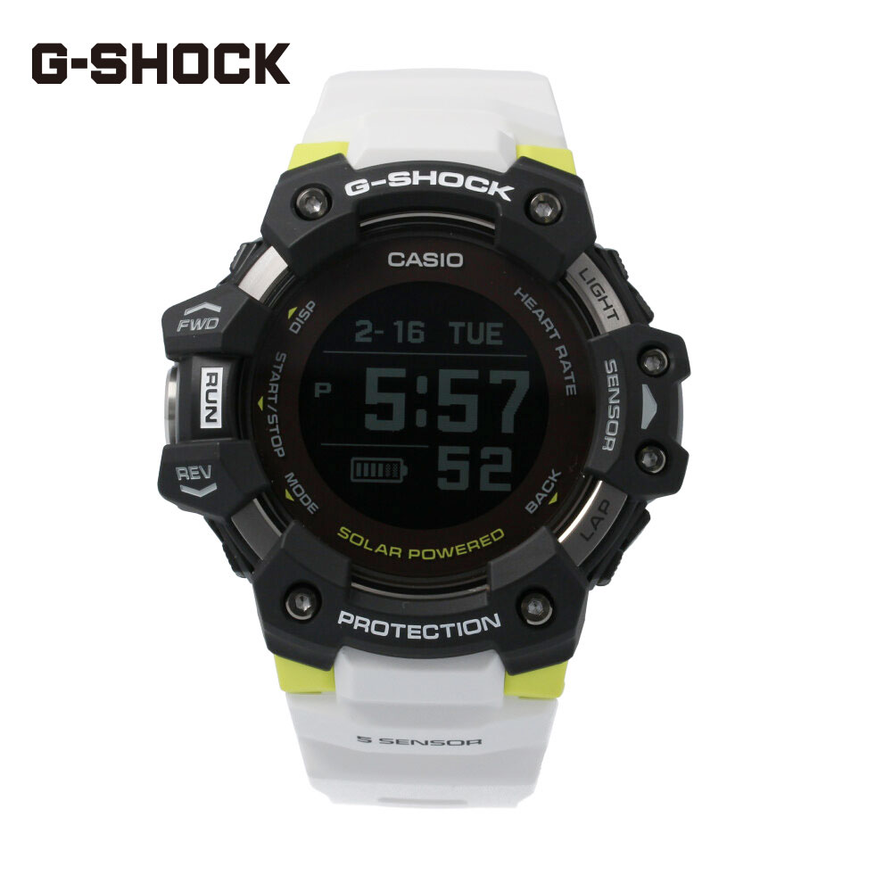 CASIO カシオ G-SHOCK ジーショック Gショック 腕時計 時計 メンズ デジタル　ソーラー G-SQUAD Gスクワッド ジースクワッド Bluetooth 防水 カジュアル アウトドア スポーツ ブラック 黒 5センサー GPS GBD-H1000-1A7プレゼント ギフト 1年保証 送料無料