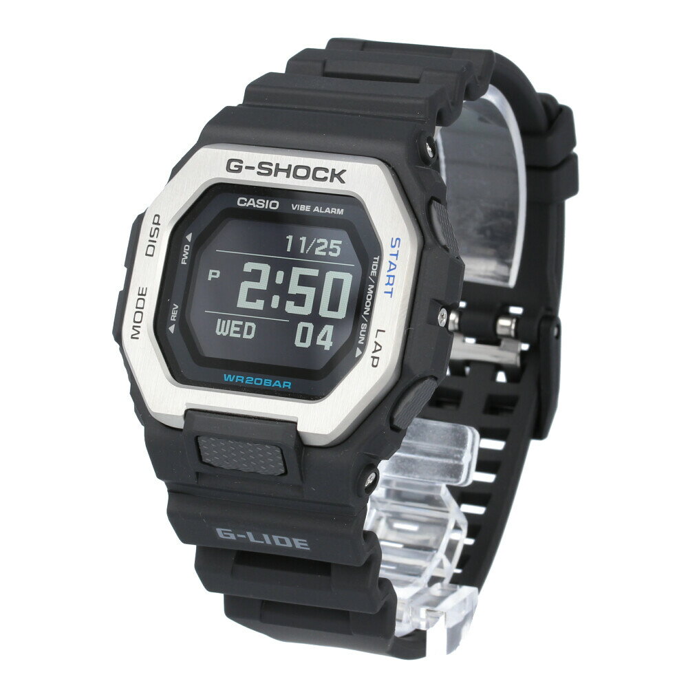 CASIO カシオ G-SHOCK ジーショック GBX-100-1G-LIDE ジーライド タイドグラフ 腕時計 時計 メンズ デジタル ブラック Bluetooth トレーニング ワールドタイム ムーンデータ 防水プレゼント ギフト 1年保証 送料無料