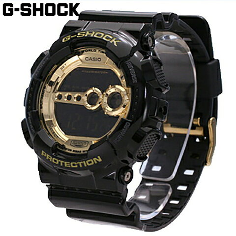 【25日22時〜24時間限定価格！さらにポイント10倍！】CASIO / カシオ G-SHOCK Black × GoldGD-100GB-1 / Crazy Colors / クレイジーカラーズ メンズ 腕時計 デジタル 【あす楽対応_東海】