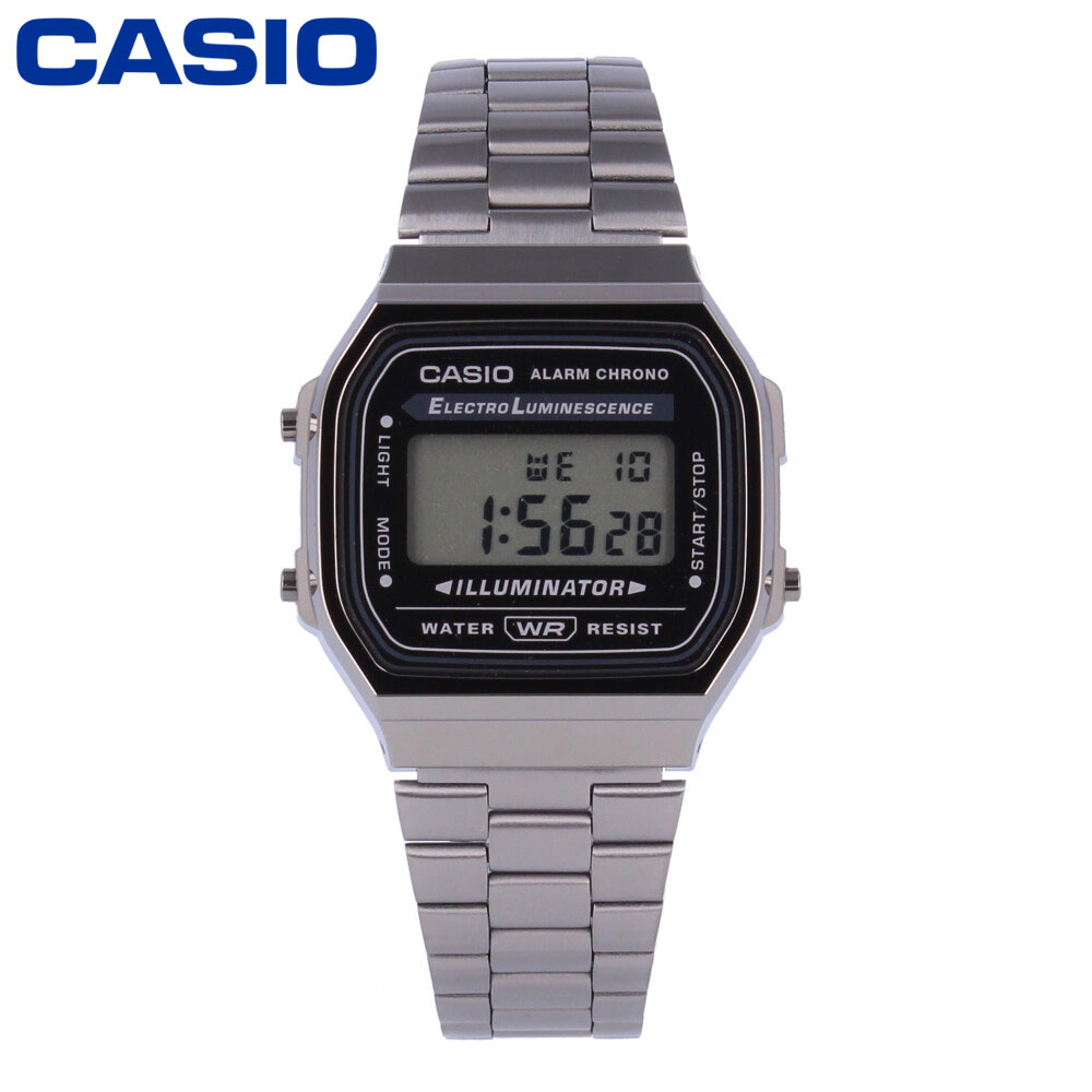 CASIO カシオ カシオスタンダード チープカシオ チプカシ腕時計 時計 メンズ レディス ユニセックス デジタル 防水 クオーツ ステンレス シルバー A168WGG-1Aプレゼント ギフト 1年保証 送料無料 【ネコポス発送・BOXなし】