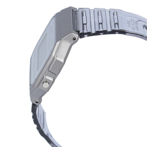 CASIO カシオ カシオスタンダード チープカシオ チプカシ腕時計 時計 ユニセックス メンズ レディース クオーツ デジタル 樹脂 クリア スケルトン グレー シルバー F-91WS-8プレゼント ギフト 1年保証 送料無料
