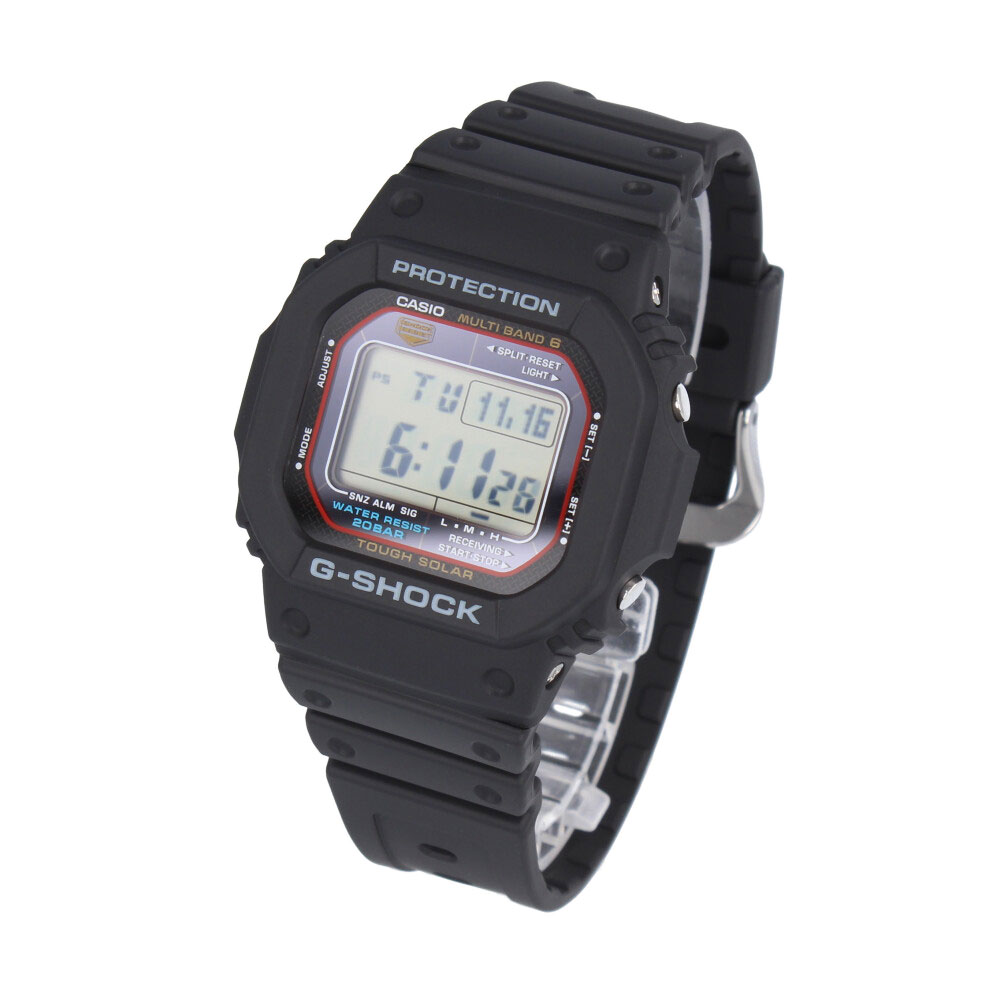 CASIO カシオ G-SHOCK ジーショック Gショック 5600 SERIES gw-m5610-1継続品番腕時計 時計 メンズ 防水 電波ソーラー デジタル ブラック gw-m5610u-1プレゼント ギフト 1年保証 送料無料